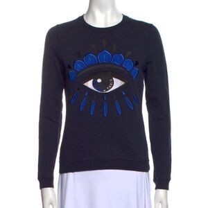 Kenzo authentic graphic print crew neck sweatshirt size XS